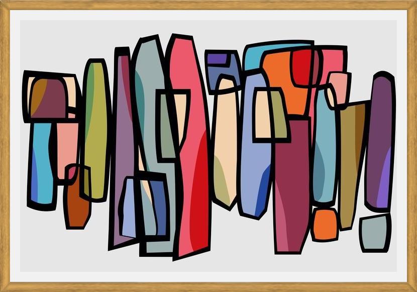 Cuadro Abstract Composition 830