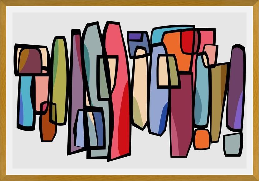 Cuadro Abstract Composition 830