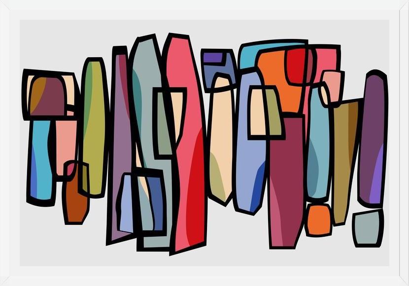 Cuadro Abstract Composition 830
