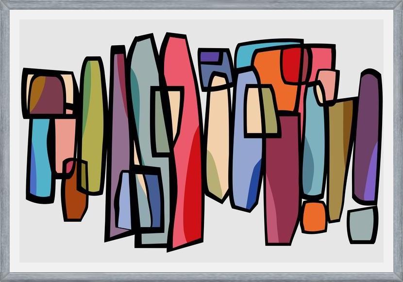 Cuadro Abstract Composition 830