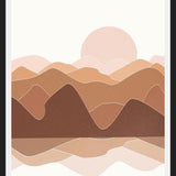 Cuadro Abstract Mountains 10