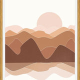 Cuadro Abstract Mountains 10