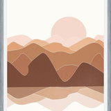Cuadro Abstract Mountains 10