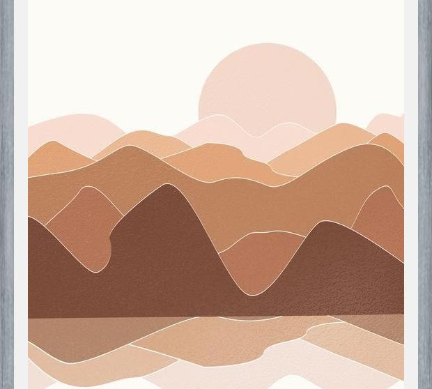 Cuadro Abstract Mountains 10