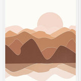 Cuadro Abstract Mountains 10