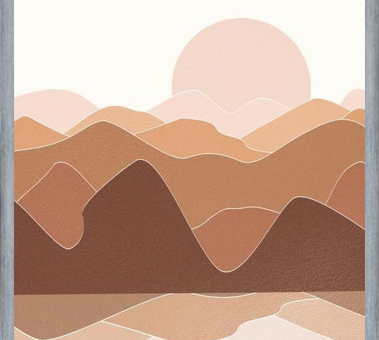 Cuadro Abstract Mountains 10
