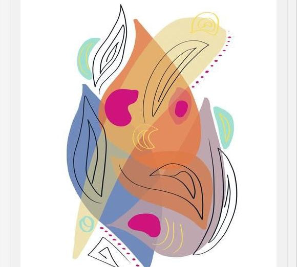 Cuadro Modern minimal forms 21