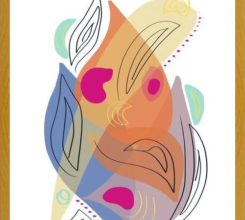 Cuadro Modern minimal forms 21