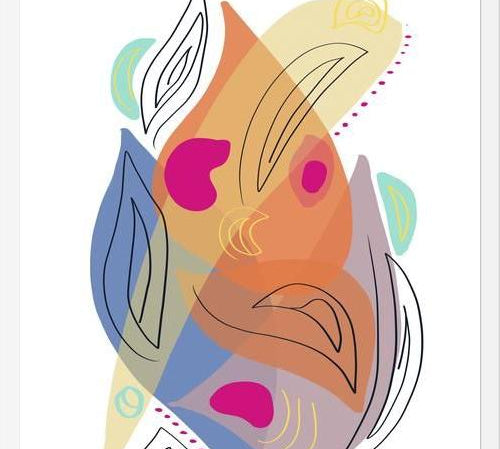 Cuadro Modern minimal forms 21