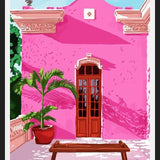 Cuadro Pink Building