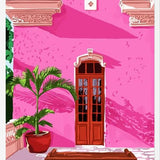 Cuadro Pink Building