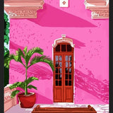 Cuadro Pink Building