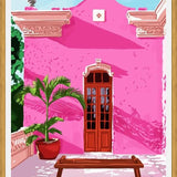 Cuadro Pink Building