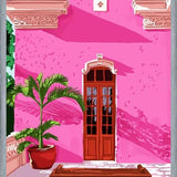 Cuadro Pink Building