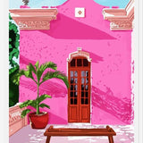 Cuadro Pink Building