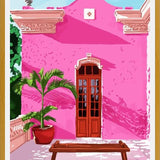 Cuadro Pink Building