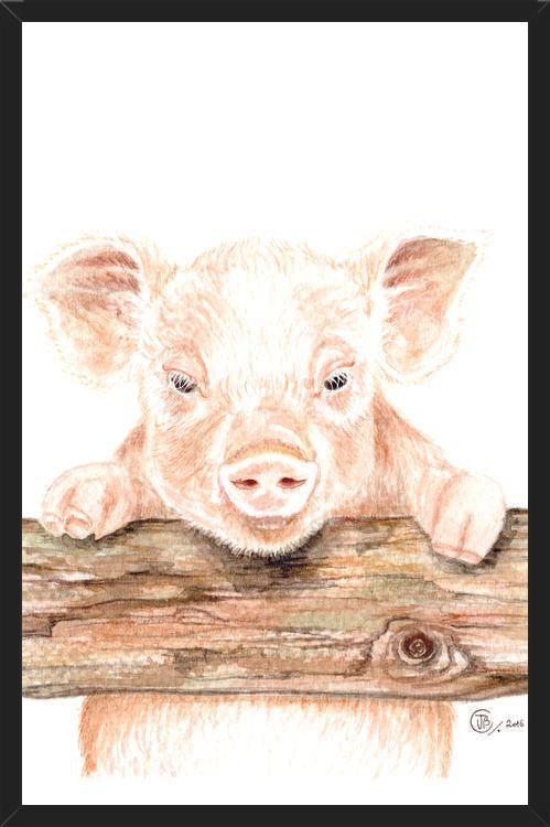 Cuadro cerdito