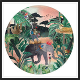 Cuadro Mural animales viajeros