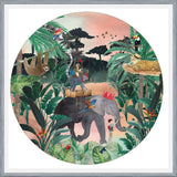 Cuadro Mural animales viajeros