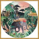 Cuadro Mural animales viajeros