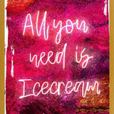 Cuadro NEON COLLECTION - icecream