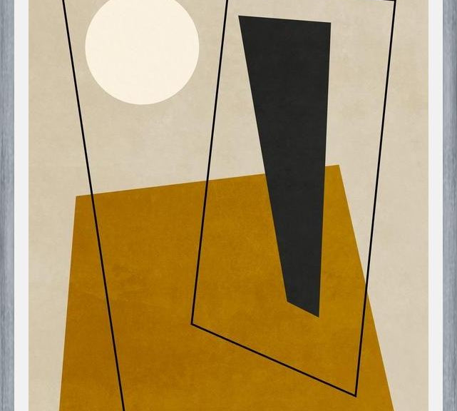 Cuadro Geometric Art - Gold 03