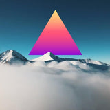 Canvas Geometric Landscape II