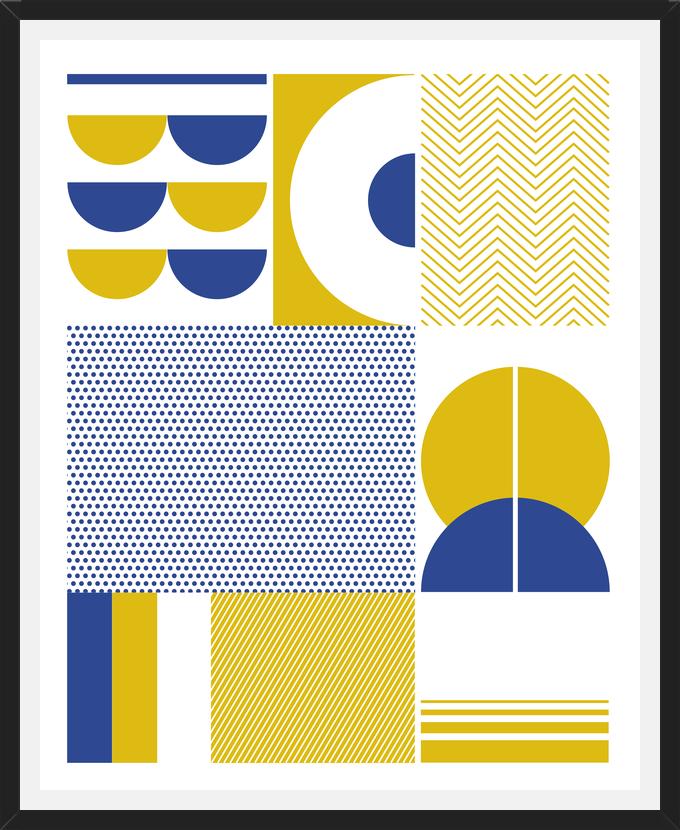 Cuadro Geometría abstracta nº2