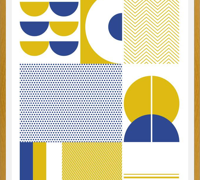 Cuadro Geometría abstracta nº2
