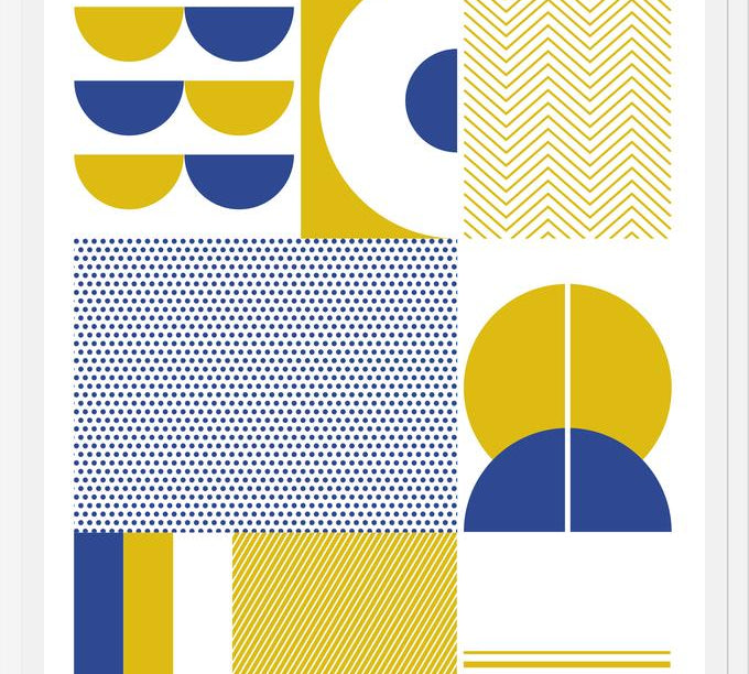 Cuadro Geometría abstracta nº2