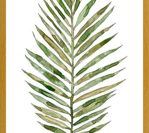 Cuadro Leaf #9