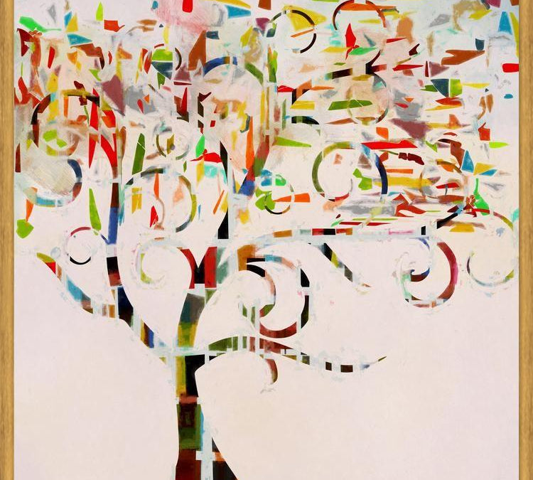 Cuadro Árbol en el viento