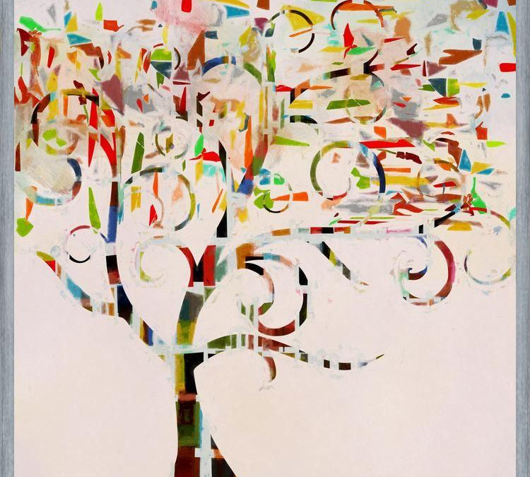 Cuadro Árbol en el viento
