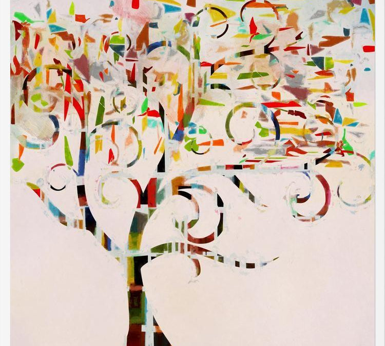 Cuadro Árbol en el viento