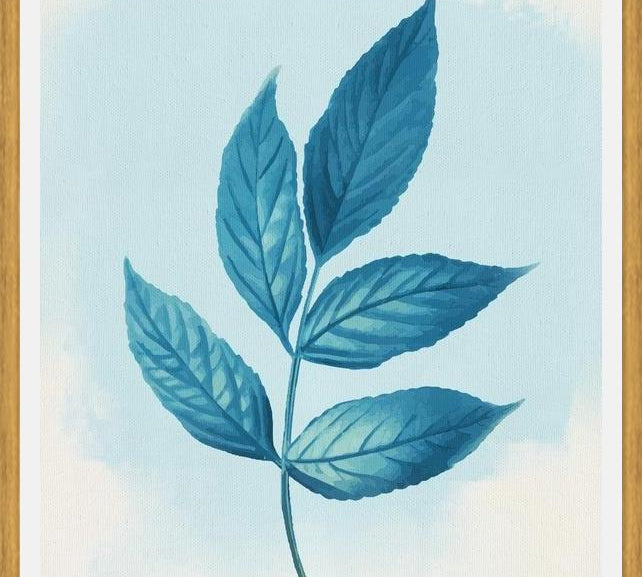 Cuadro Leaves 02b
