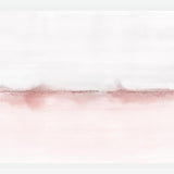 Cuadro Watercolor landscape in pink and gray