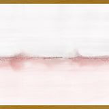 Cuadro Watercolor landscape in pink and gray