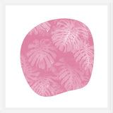 Cuadro Organic Tropical Leaves Pale