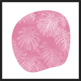 Cuadro Organic Tropical Leaves Pale