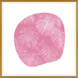Cuadro Organic Tropical Leaves Pale