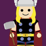 Canvas Thor Toy