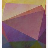 Cuadro Interconnected Triangles V