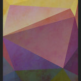 Cuadro Interconnected Triangles V