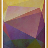 Cuadro Interconnected Triangles V