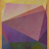 Cuadro Interconnected Triangles V