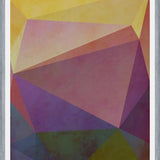 Cuadro Interconnected Triangles V