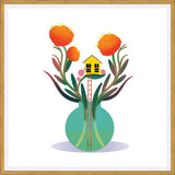 Cuadro Casa surreal