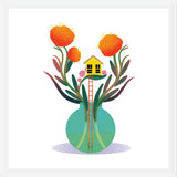 Cuadro Casa surreal