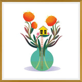 Cuadro Casa surreal
