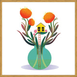 Cuadro Casa surreal